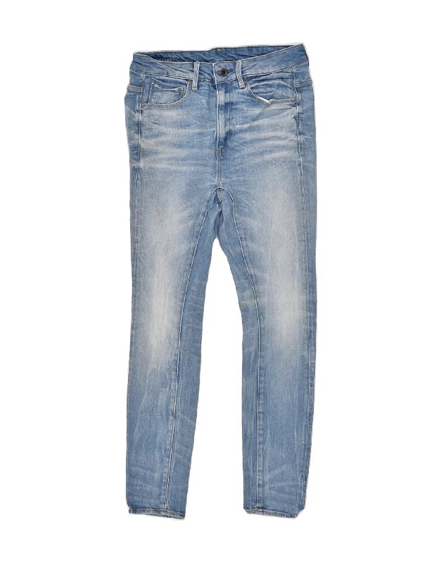 G-STAR Womens Skinny Jeans W25 L32 Blue Cotton