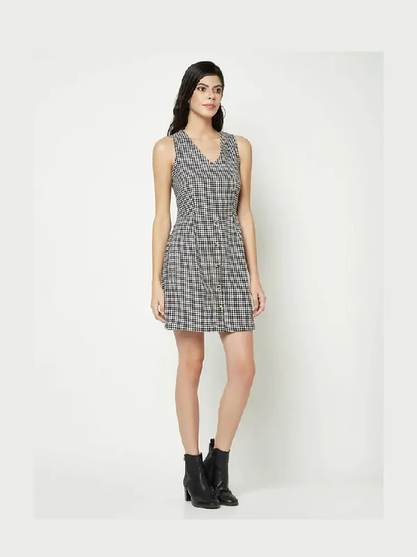 Floss Check Dress