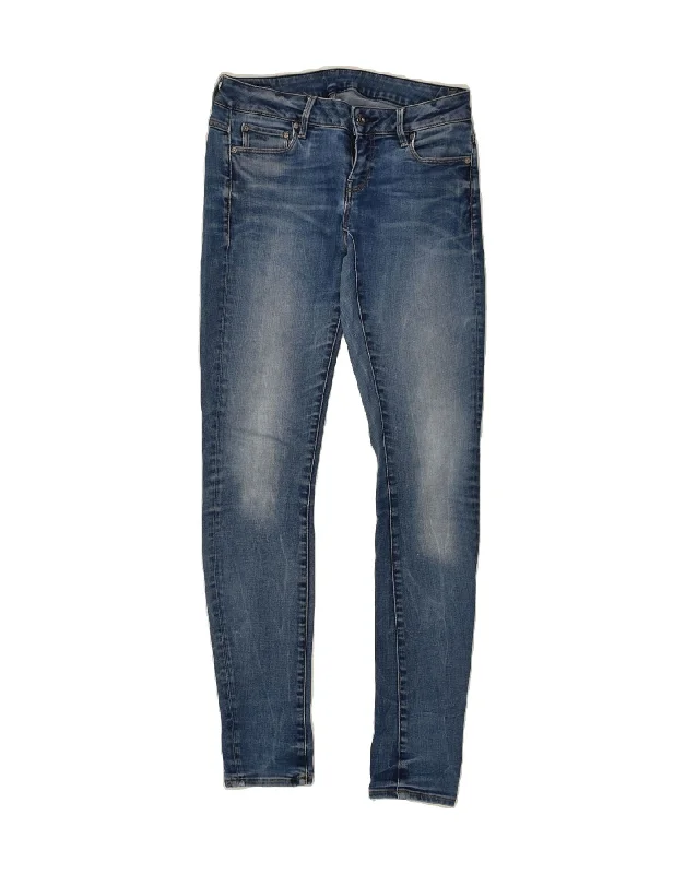 G-STAR Womens Skinny Jeans W29 L31 Navy Blue