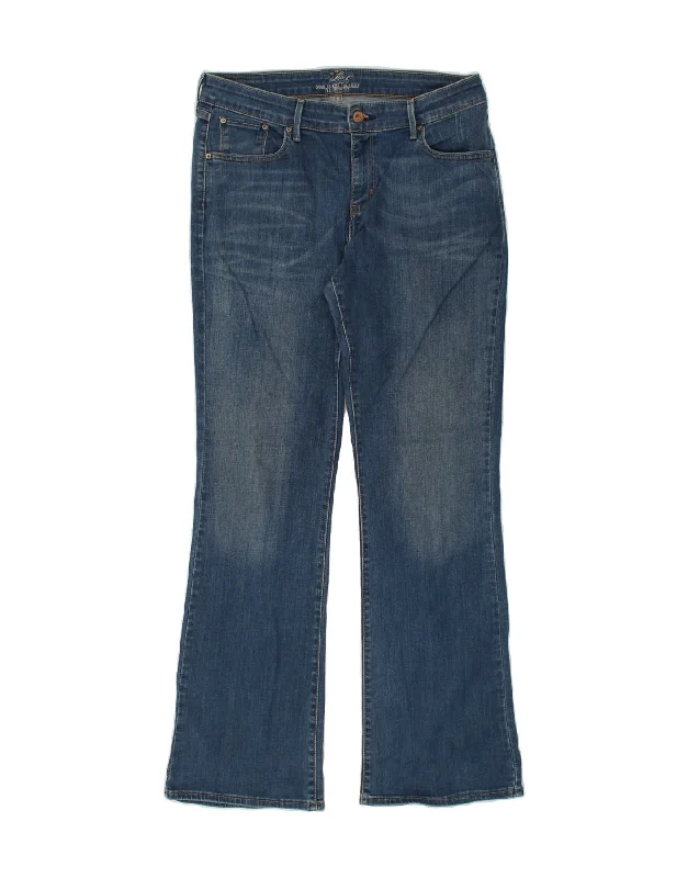 LEVI'S Womens Demi Curve Classic Fit Bootcut Jeans W31 L32  Blue Cotton