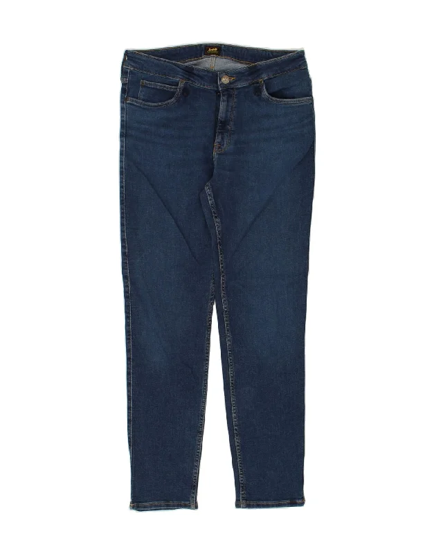 LEE Womens Elly Slim Jeans W31 L29  Navy Blue Cotton