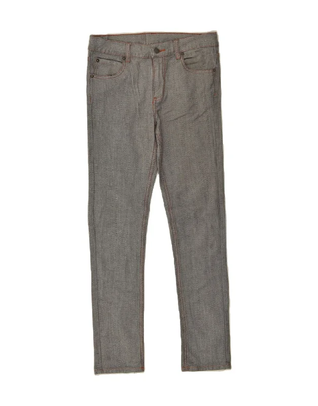 CHEAP MONDAY Womens Skinny Jeans W30 L32 Grey Cotton