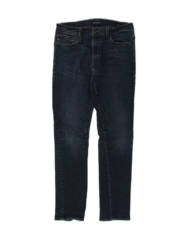 J. CREW Womens Mercantile Flex Slim Jeans W31 L30 Navy Blue Cotton