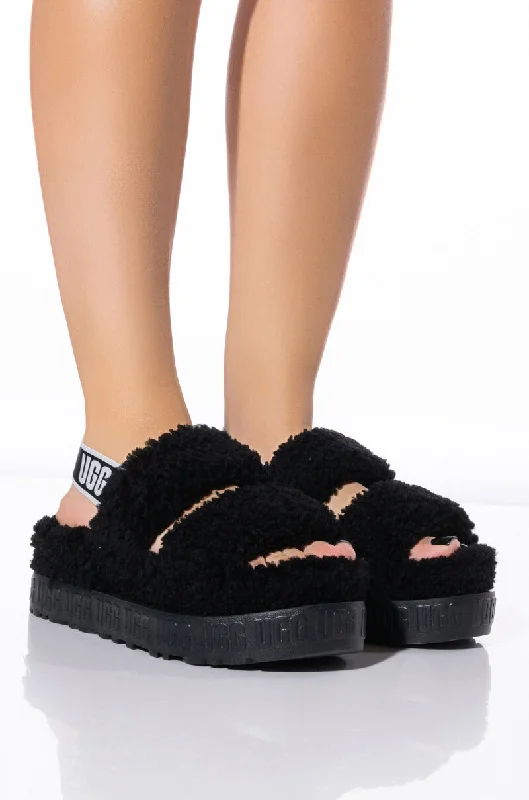 UGG OH FLUFFITA BLACK