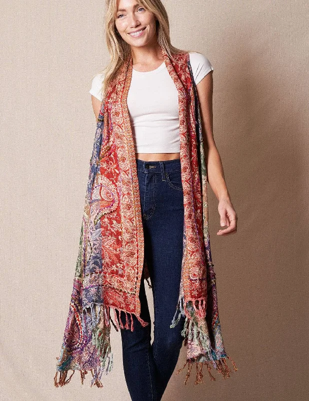 Jaipur Wrap - Sahara V-neck sweaters