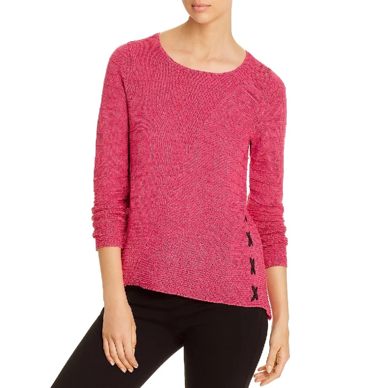 Nic + Zoe Womens Textured Hi-Low Tunic Sweater Cozy knit sweaters for winter