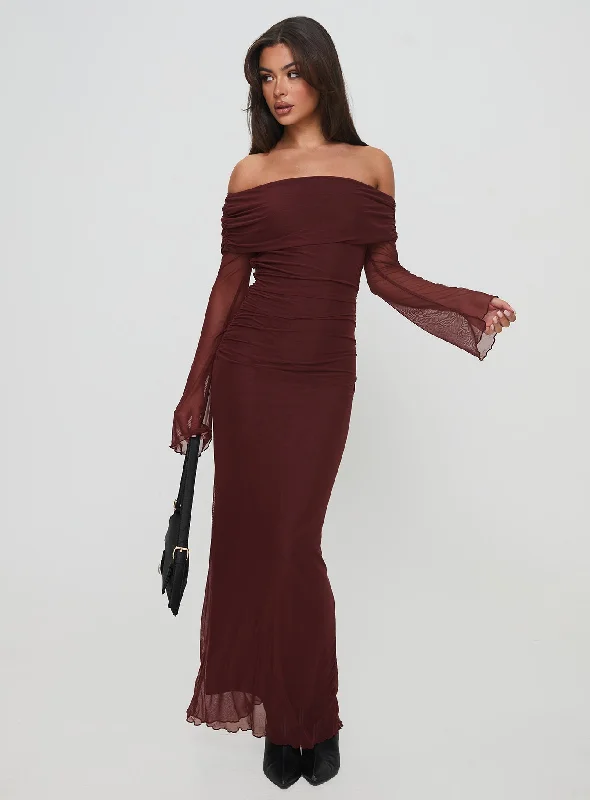 Consideration Maxi Dress Chocolate Summer maxi dresses