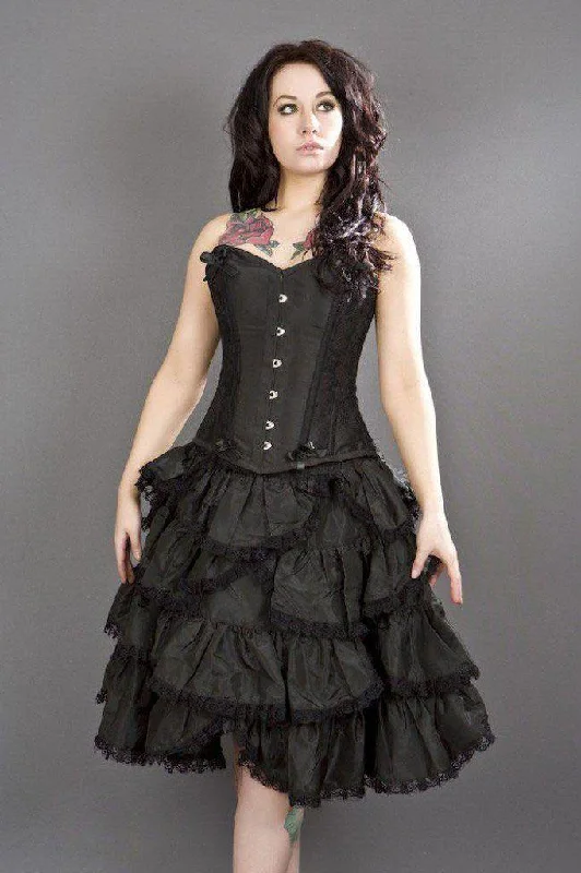 Sophia Knee Length Burlesque Skirt In Taffeta Petite unclassified skirts